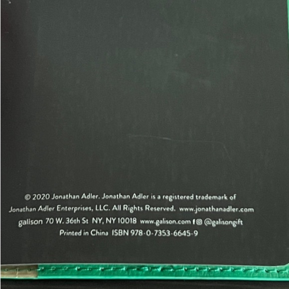 Jonathan Adler Notebook / Journal - Picture 5 of 6